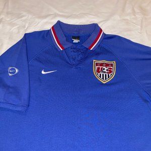 VINTAGE - USA Soccer World Cup Team Polo - Nike - Mens - XL